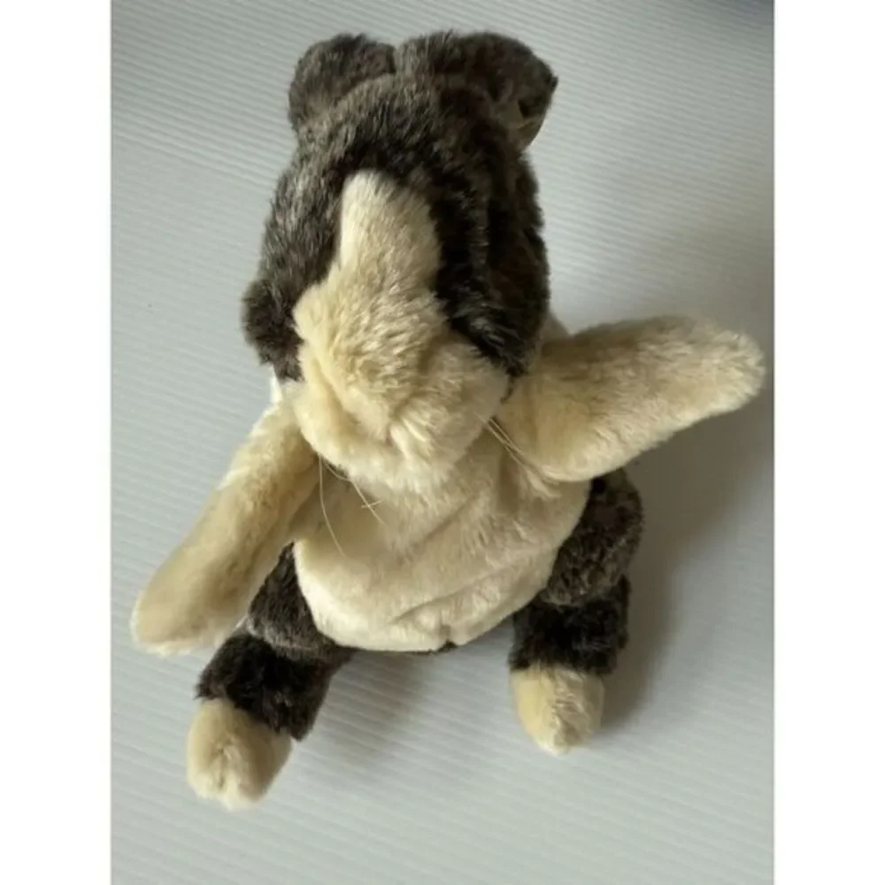 Folkmanis Dutch Rabbit Hand‎ Puppet Bunny Plush Pretend Play